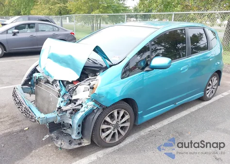 2012 Honda Fit Sport из США, поврежденный, VIN JHMGE8H50CC008602